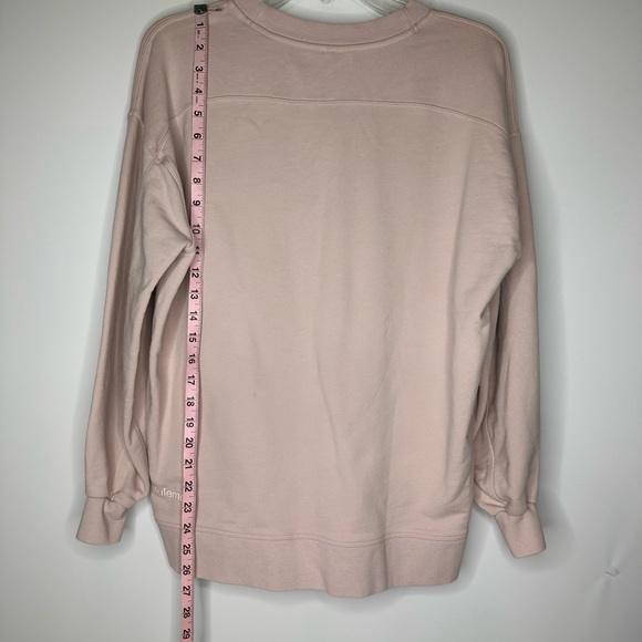 Lululemon Perfectly Oversized Crew Sweatshirt Size Medium Violet Verbana - Picture 5 of 7